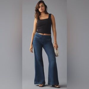 Pilcro jeans retro low rise pull on flare leg jeans‎ size 31
